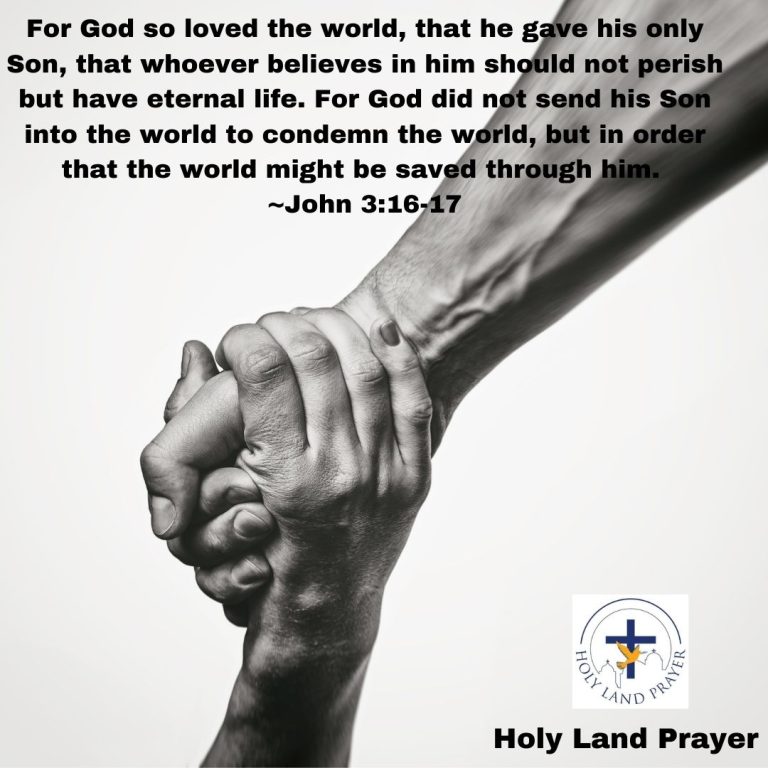 Powerful Prayers For Salvation - Holy Land Prayer