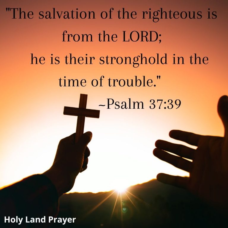 Powerful Prayers for Salvation - Holy Land Prayer